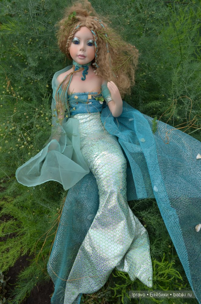 Русалки - миф или... Знакомство с куклой Sira die Meerjungfrau (морская нимфа) от Shirley