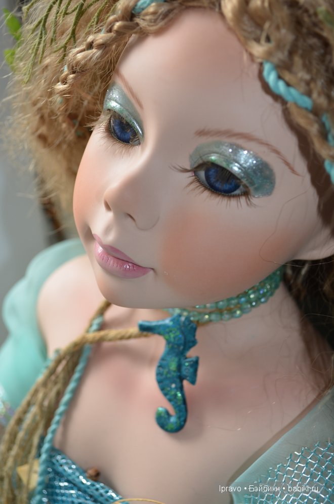 Русалки - миф или... Знакомство с куклой Sira die Meerjungfrau (морская нимфа) от Shirley