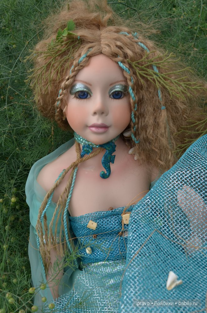 Русалки - миф или... Знакомство с куклой Sira die Meerjungfrau (морская нимфа) от Shirley