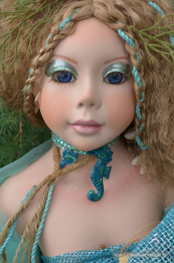 Русалки - миф или... Знакомство с куклой Sira die Meerjungfrau (морская нимфа) от Shirley