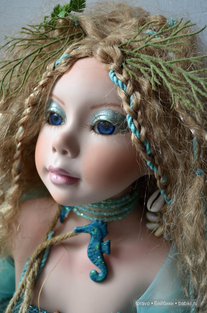 Русалки - миф или... Знакомство с куклой Sira die Meerjungfrau (морская нимфа) от Shirley