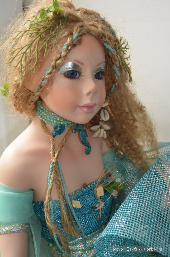 Русалки - миф или... Знакомство с куклой Sira die Meerjungfrau (морская нимфа) от Shirley