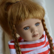 Переделочка № 4 - куколка с рыженькими волосиками + кукла в подарок