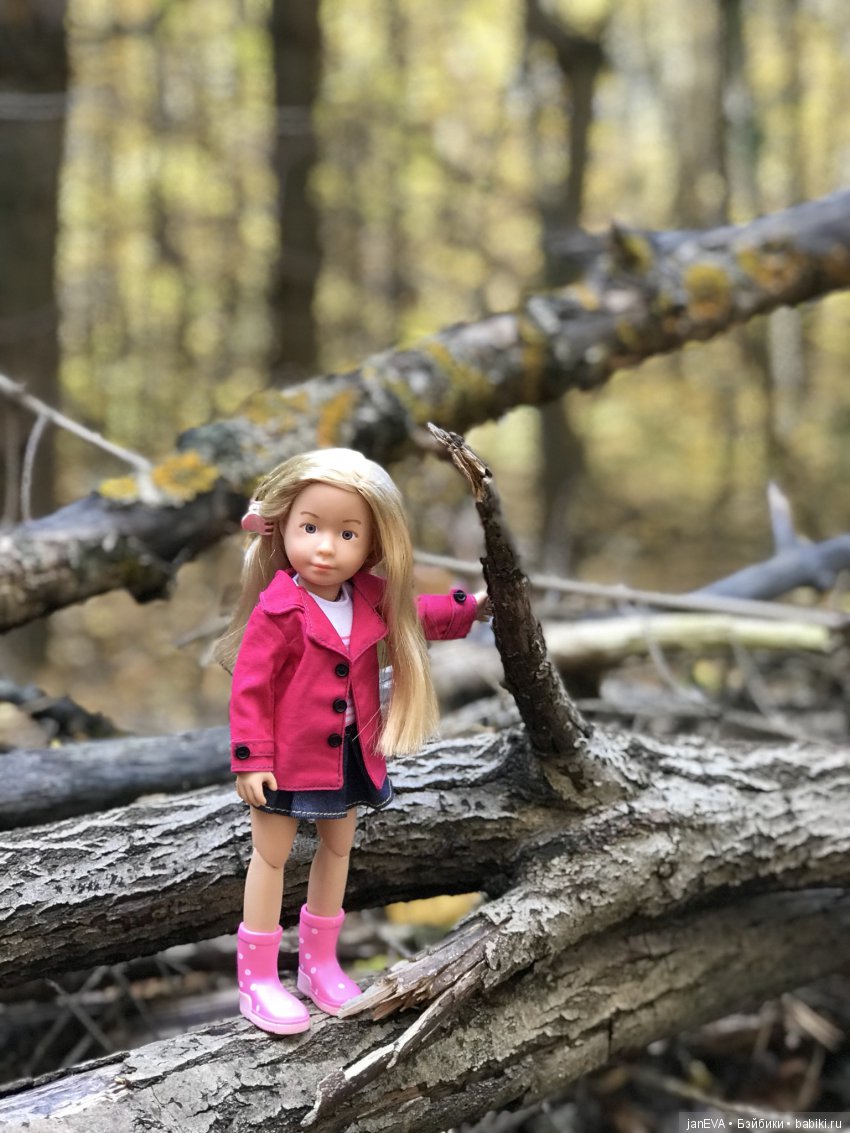 Осенний лес. Kruselings — Куклы Kathe Kruse (Кате/Кэте Крузе): фото (фото 5)
