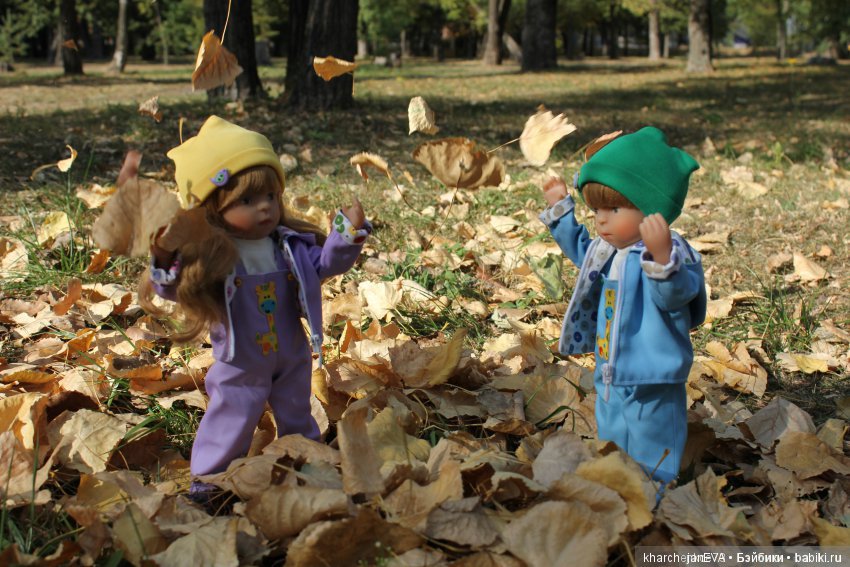 Осенний кукольный флешмоб.Спасибо за ваши краски