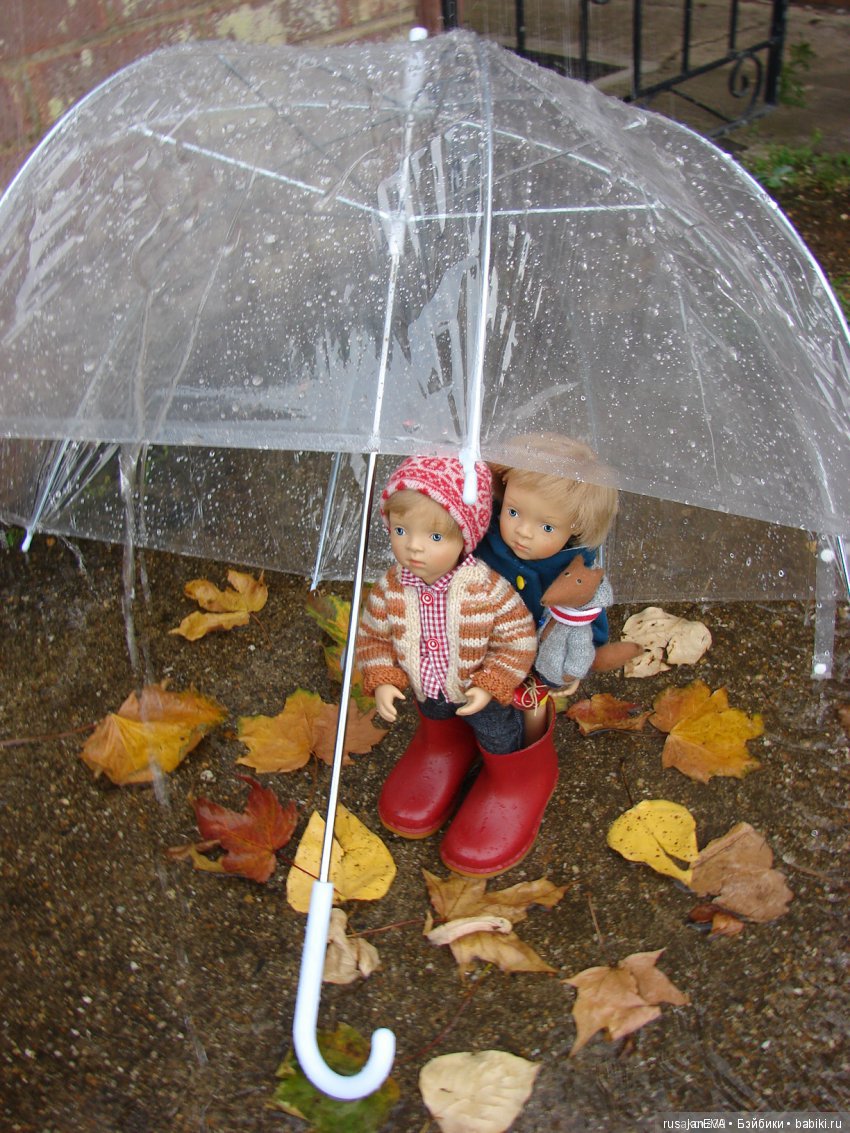 Осенний кукольный флешмоб.Спасибо за ваши краски