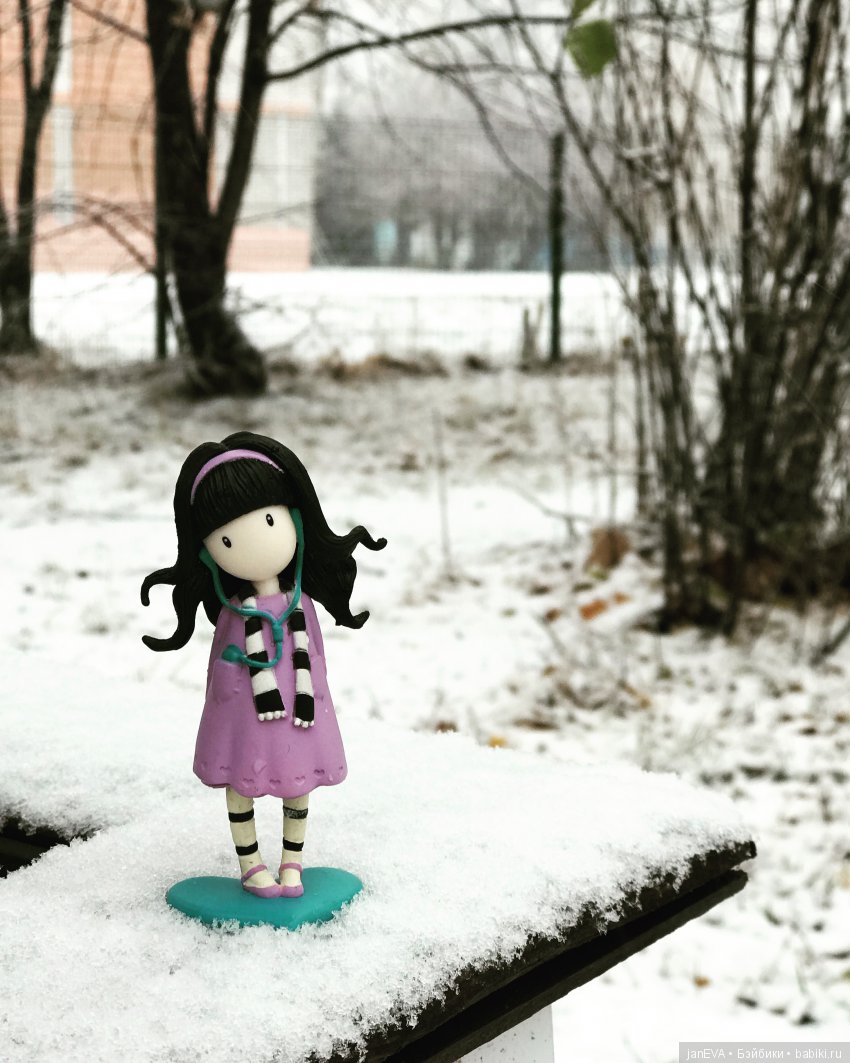 Первый снег.Без эмоций;) — Испанские куклы (разное): Vestida de Azul