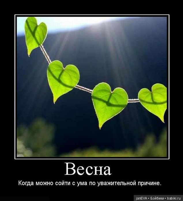 Участникам флешмоба «Весеннее обострение»