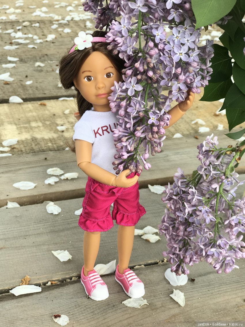 Крузики и сирень — Куклы Kathe Kruse (Кате/Кэте Крузе): фото (фото 5)