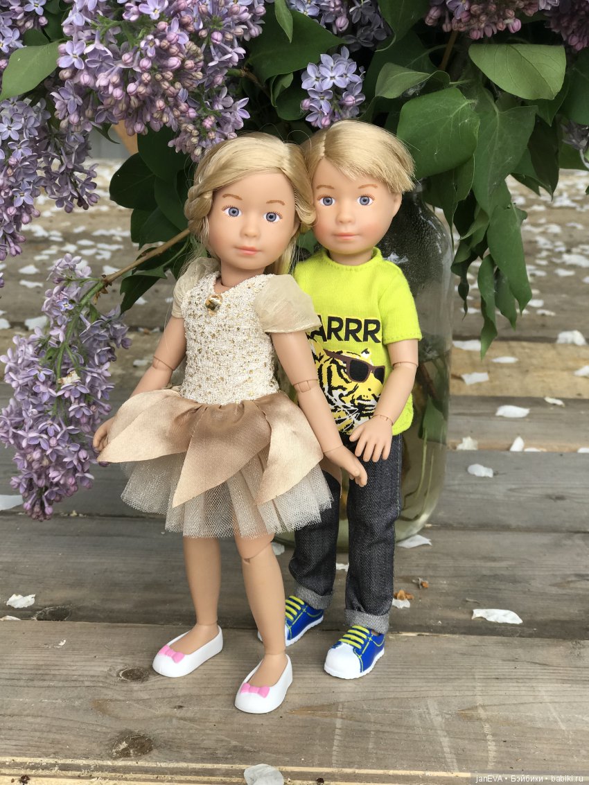 Крузики и сирень — Куклы Kathe Kruse (Кате/Кэте Крузе): фото