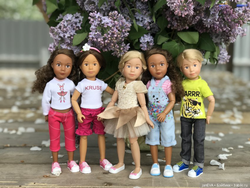Крузики и сирень — Куклы Kathe Kruse (Кате/Кэте Крузе): фото (фото 10)