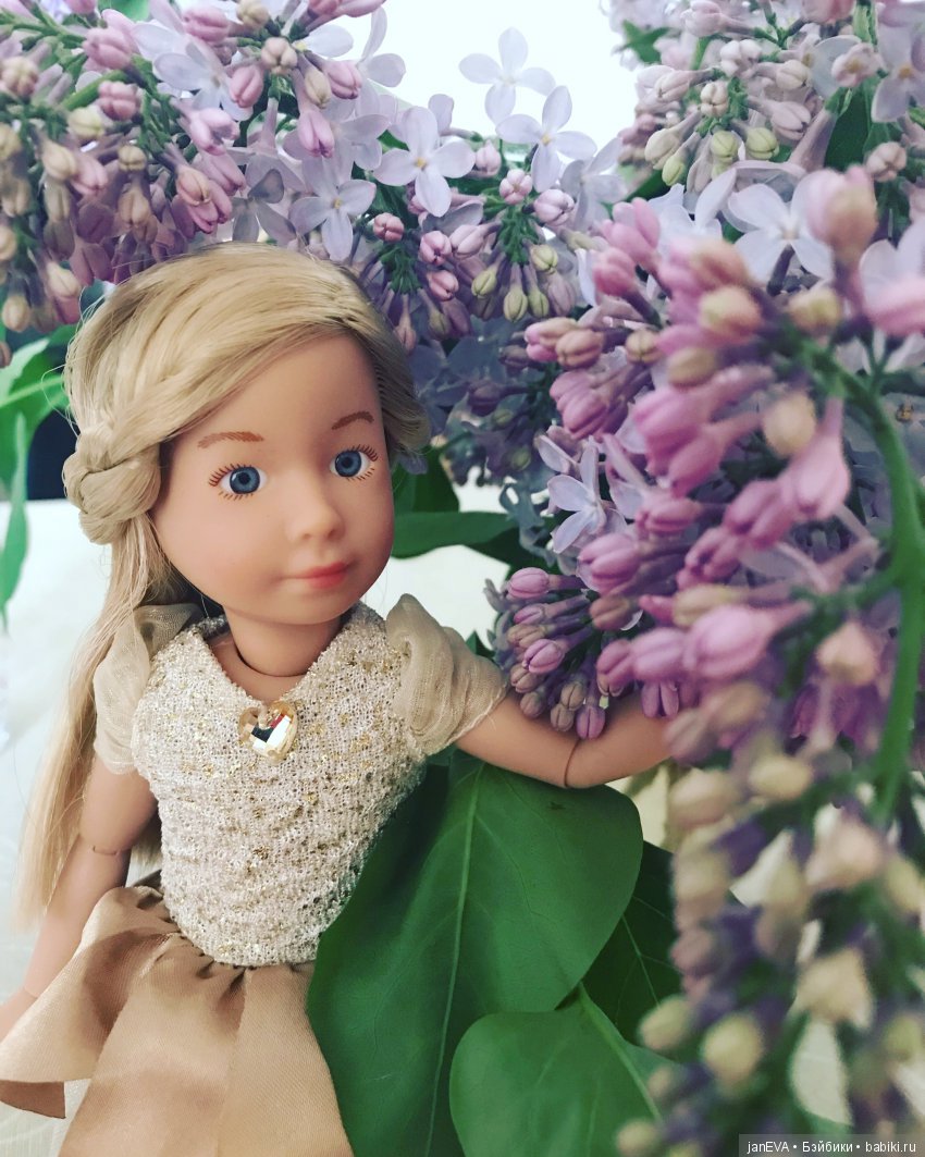 Крузики и сирень — Куклы Kathe Kruse (Кате/Кэте Крузе): фото (фото 4)