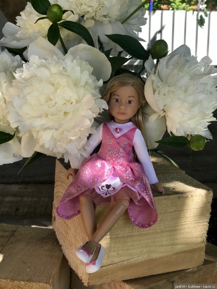 Белые облака пионов — Куклы Kathe Kruse (Кате/Кэте Крузе): фото (фото 3)