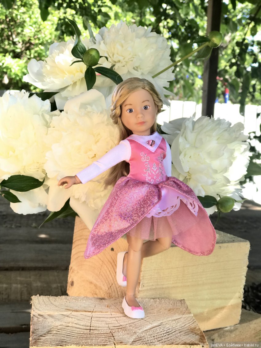 Белые облака пионов — Куклы Kathe Kruse (Кате/Кэте Крузе): фото (фото 6)