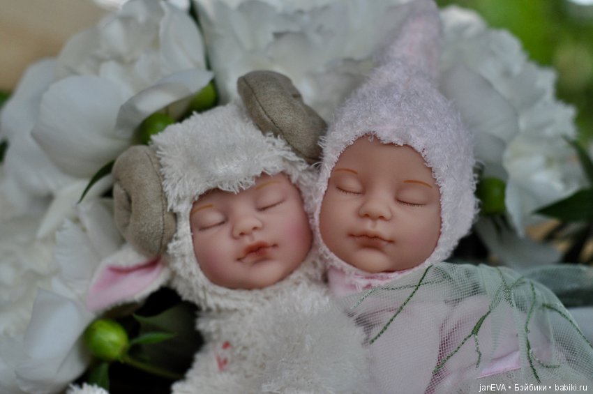 Белые облака для барашка. Anne Geddes (фото 9)