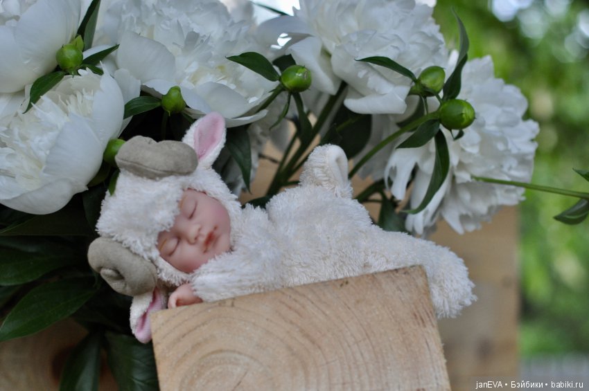 Белые облака для барашка. Anne Geddes (фото 5)
