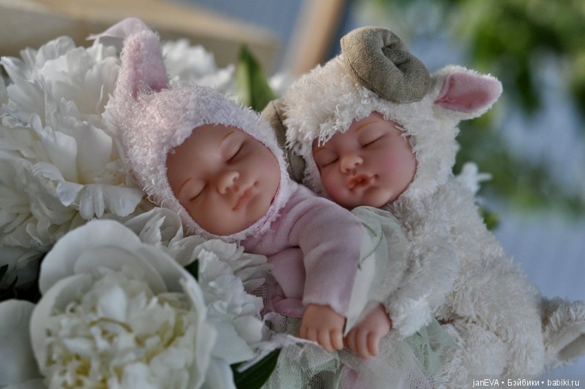 Белые облака для барашка. Anne Geddes (фото 8)
