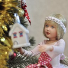 Новогодняя девочка