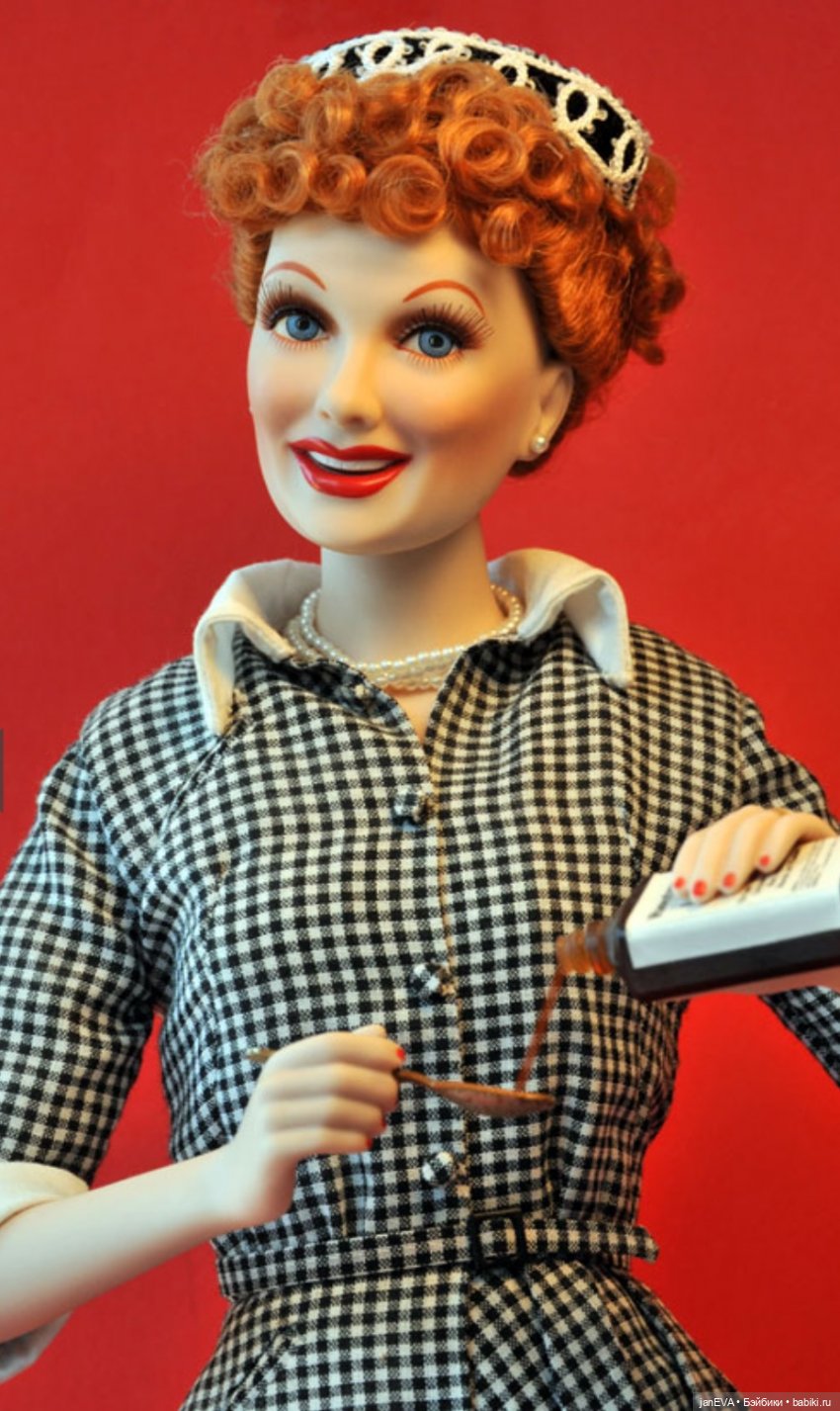 Я люблю Люси-2 — Фарфоровые куклы Franklin Mint (Франклин Минт): портретные (фото 5)