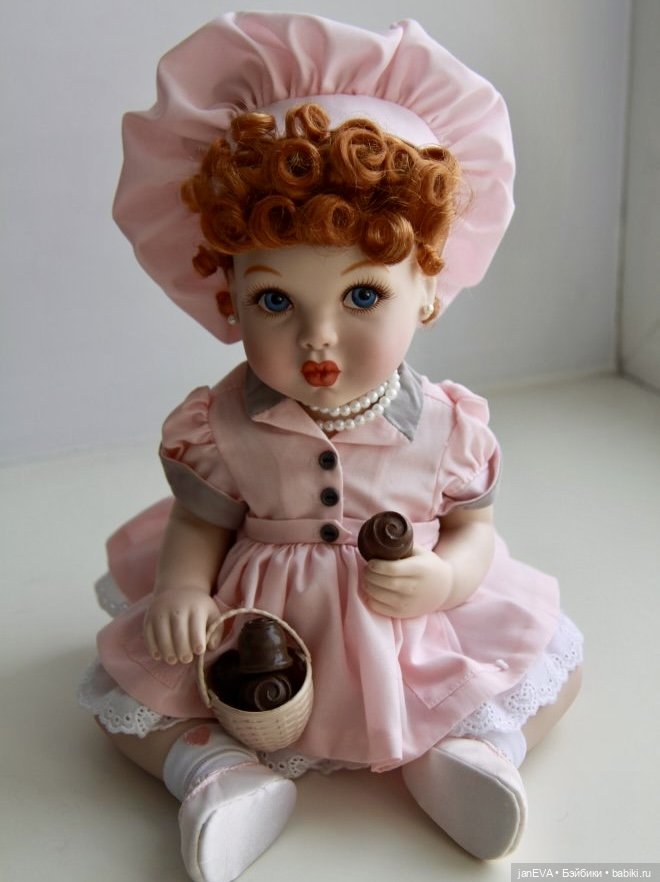 Я люблю Люси-2 — Фарфоровые куклы Franklin Mint (Франклин Минт): портретные