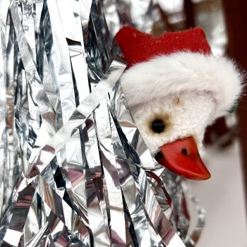 Рождественский гусь,которого нельзя съесть)