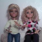 Куклы Симона и Бижу - такие разные сестрички