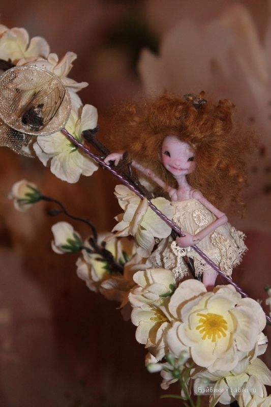 За окошком пурга, а у нас на душе Лето! БЖД Фея - Елвения. Elvenia "the elf" 14cm BJD от Dreamhigh studio (фото 3)
