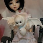 Невеста Принца (SOOM-Shale/Tuff/Teschen) и ее маленький питомец (Dollzone-Olga)