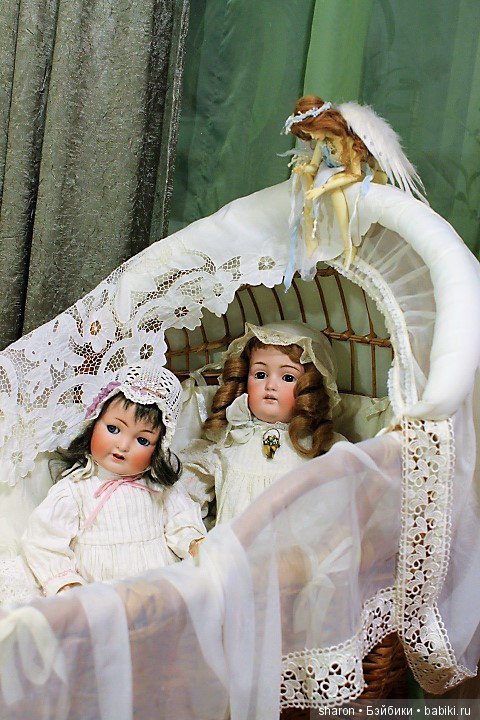 Антикварные куклы Кестнер,Симон Хальвик и ангел SOOM