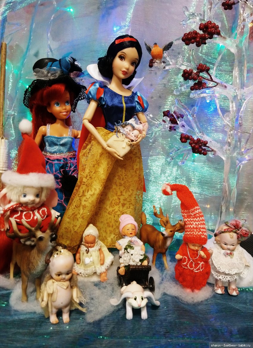 Эволюция пупсиков, от антикварных и до наших дней