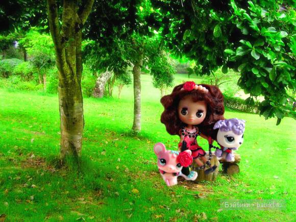 Кудряшка Сью, Блайз — Petite Blythe и LPS (Hasbro): Мини Блайз (фото 3)