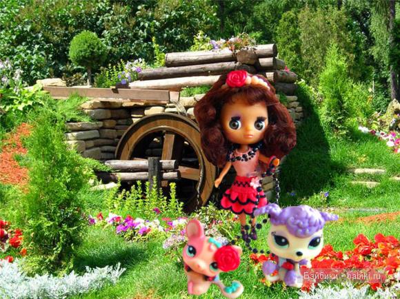 Кудряшка Сью, Блайз — Petite Blythe и LPS (Hasbro): Мини Блайз (фото 4)