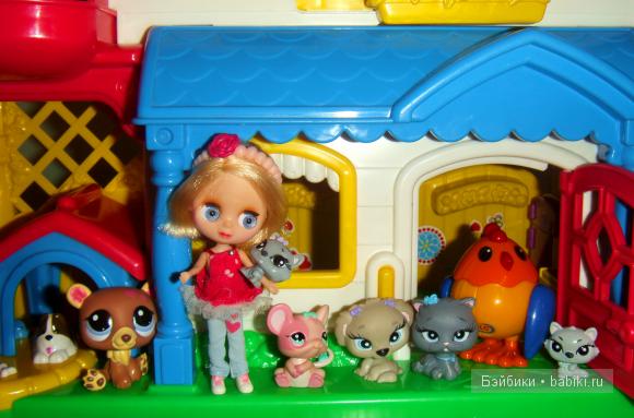 Машенька и медведь — Petite Blythe и LPS (Hasbro): Мини Блайз