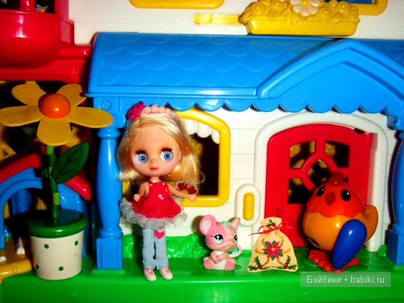 Машенька и медведь — Petite Blythe и LPS (Hasbro): Мини Блайз