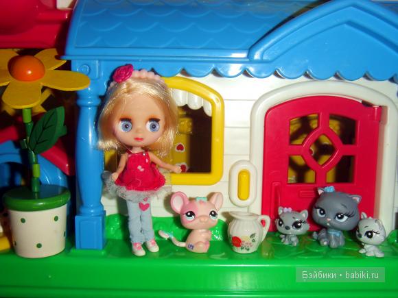 Машенька и медведь — Petite Blythe и LPS (Hasbro): Мини Блайз (фото 9)