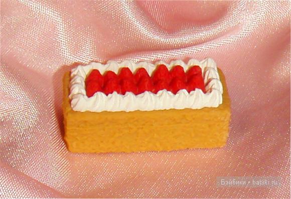 Аксессуары для маленьких куколок. Миниатюра для кукол - еда (фото 8)