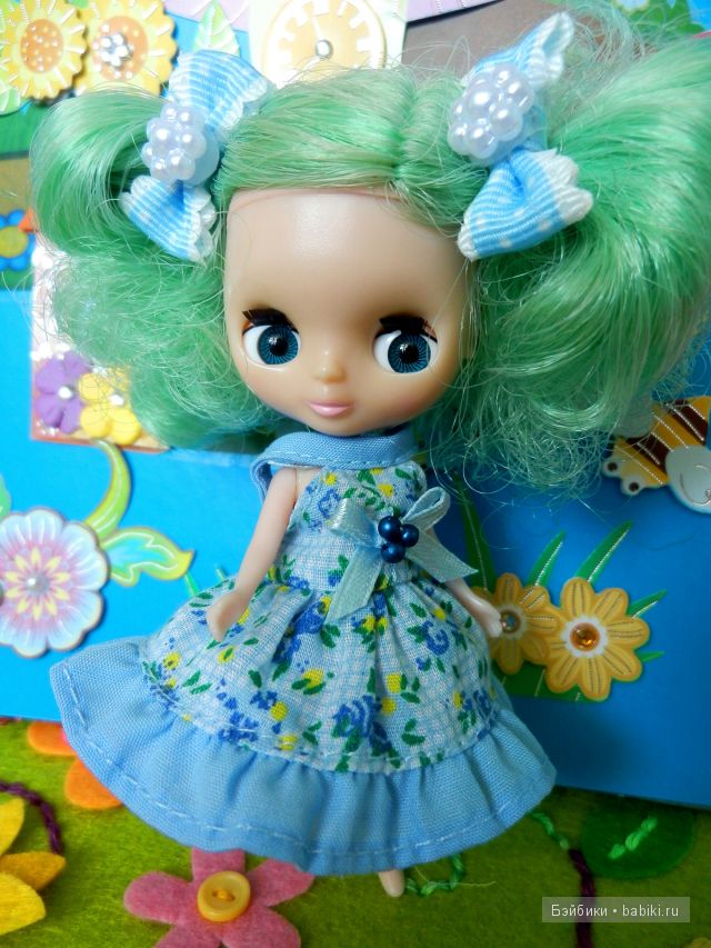 Petite blythe "Butterfly Wings" фирмы Takara (фото 4)