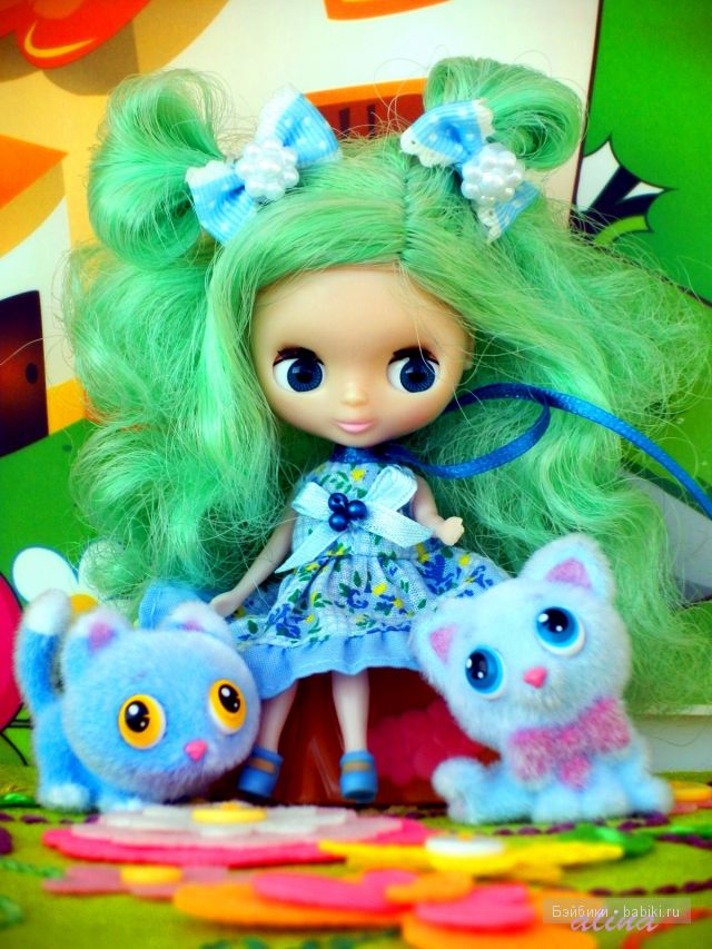 Petite blythe "Butterfly Wings" фирмы Takara (фото 8)