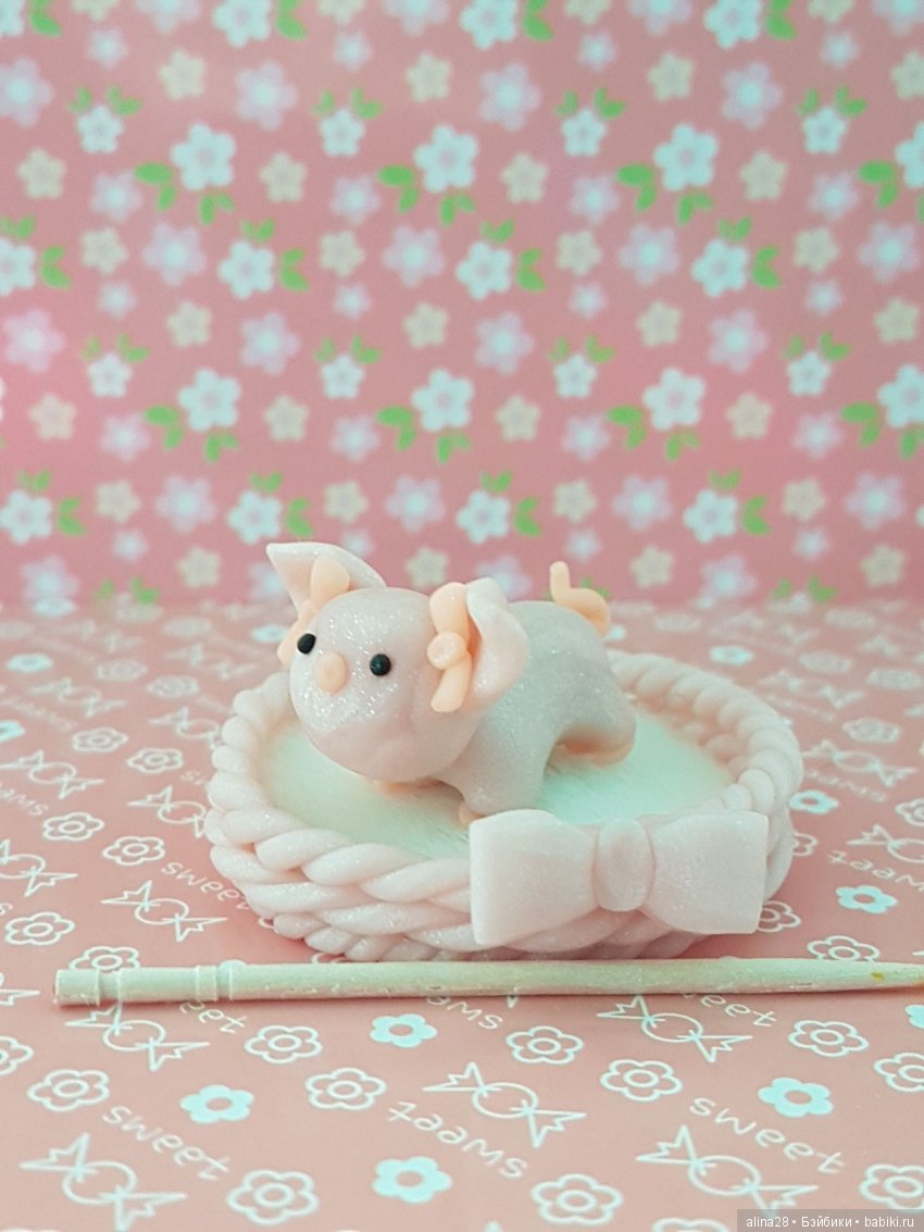 Мои свинки из полимерной глины (фото 2)