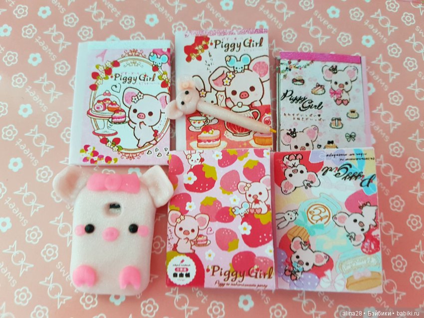 Мои свинки из полимерной глины