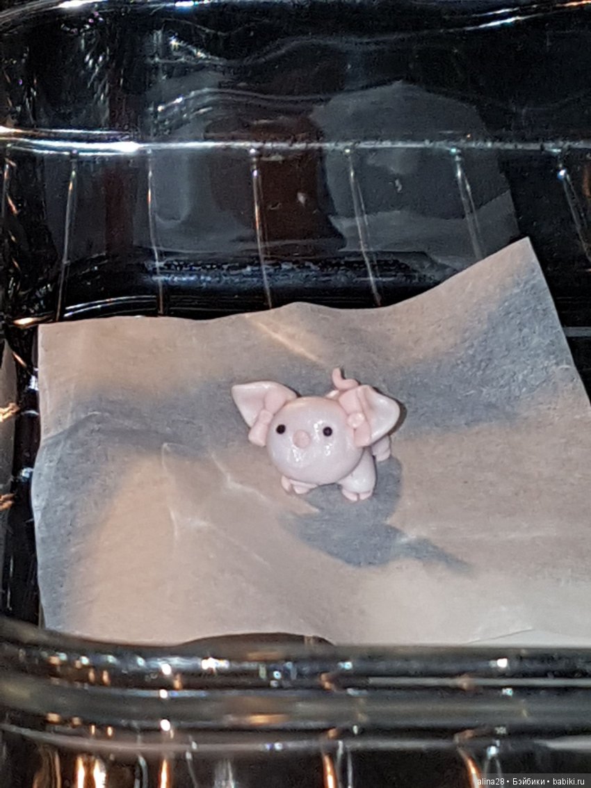 Мои свинки из полимерной глины (фото 4)