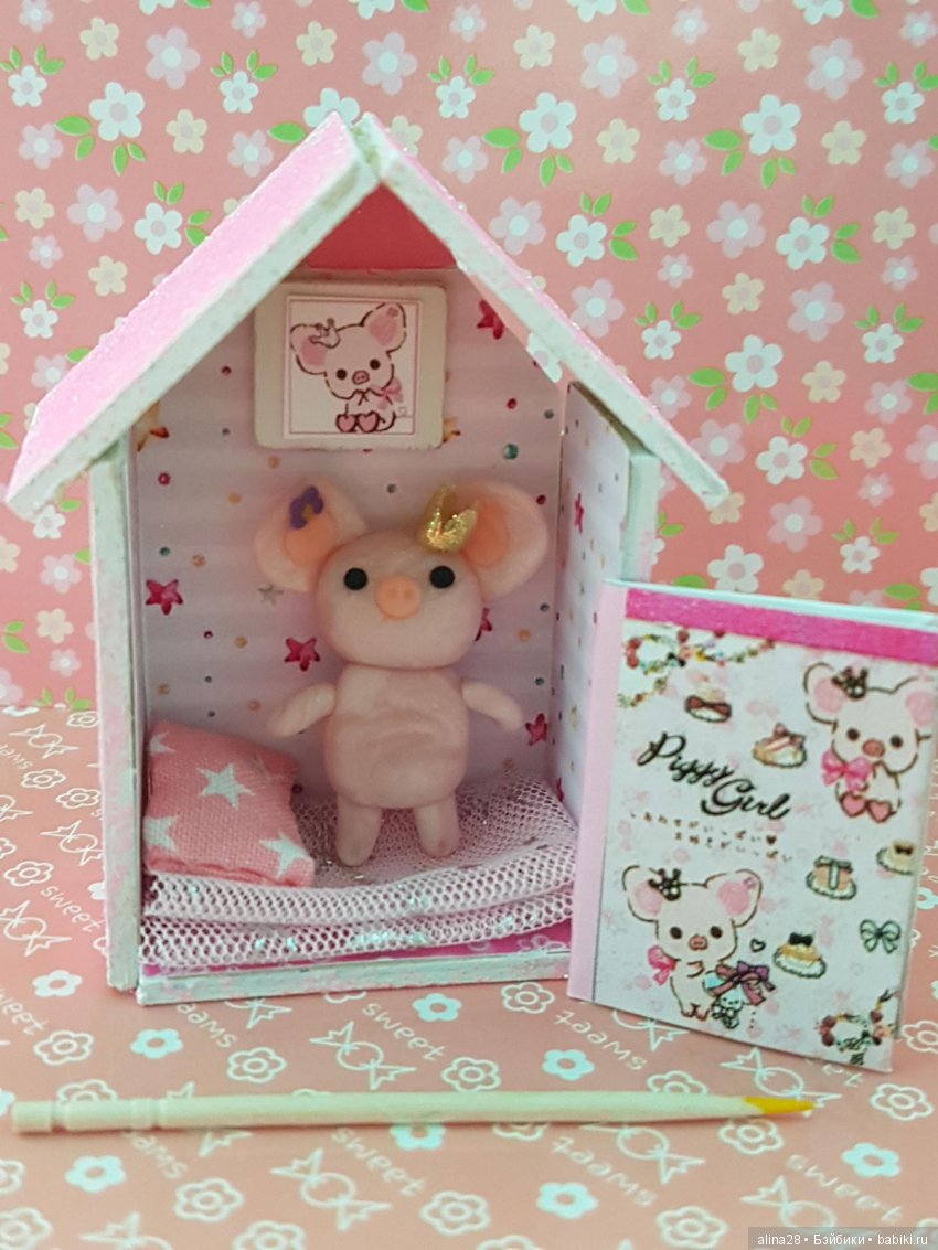 Мои свинки из полимерной глины