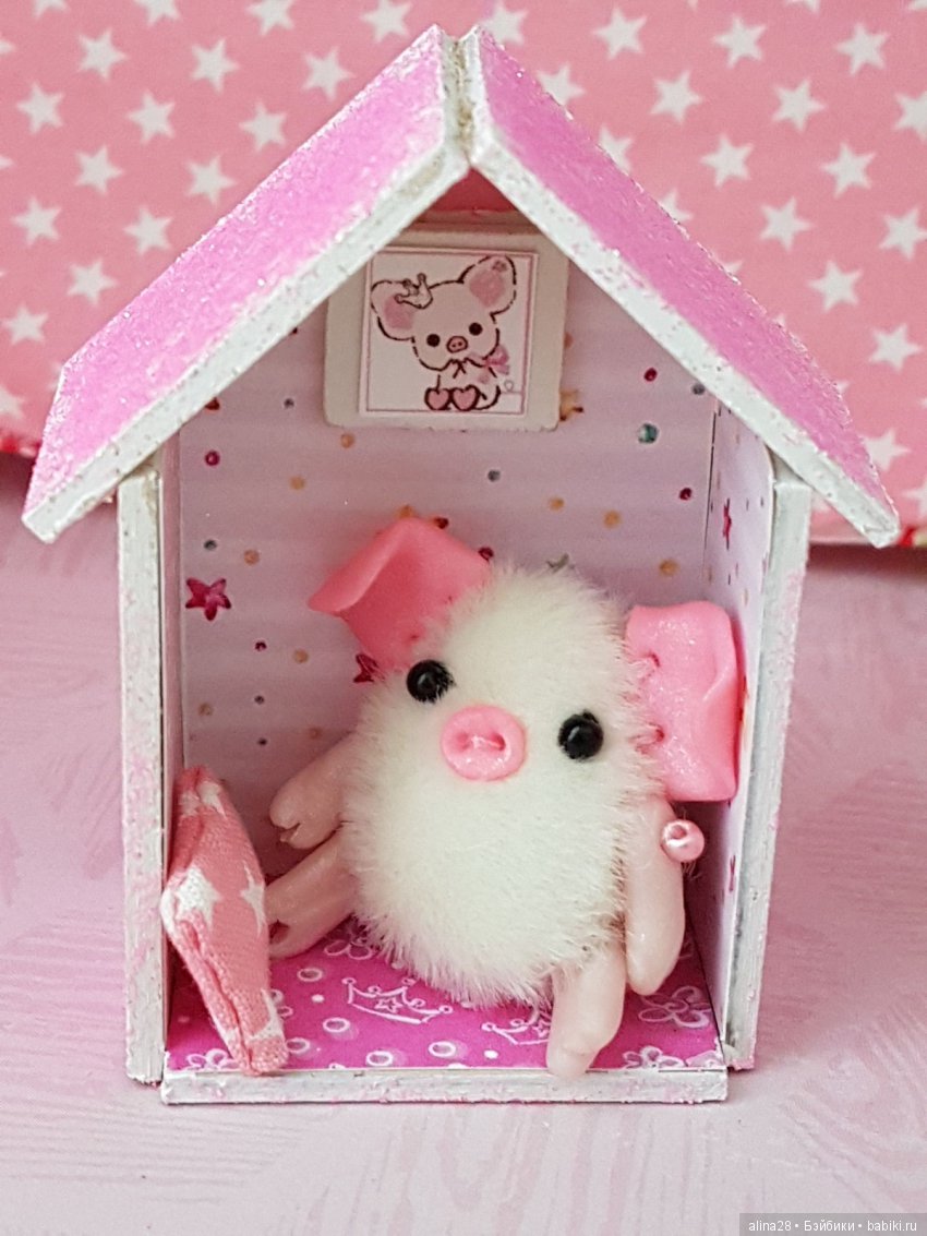 Мои свинки из полимерной глины