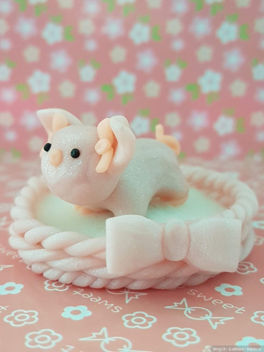 Мои свинки из полимерной глины (фото 3)