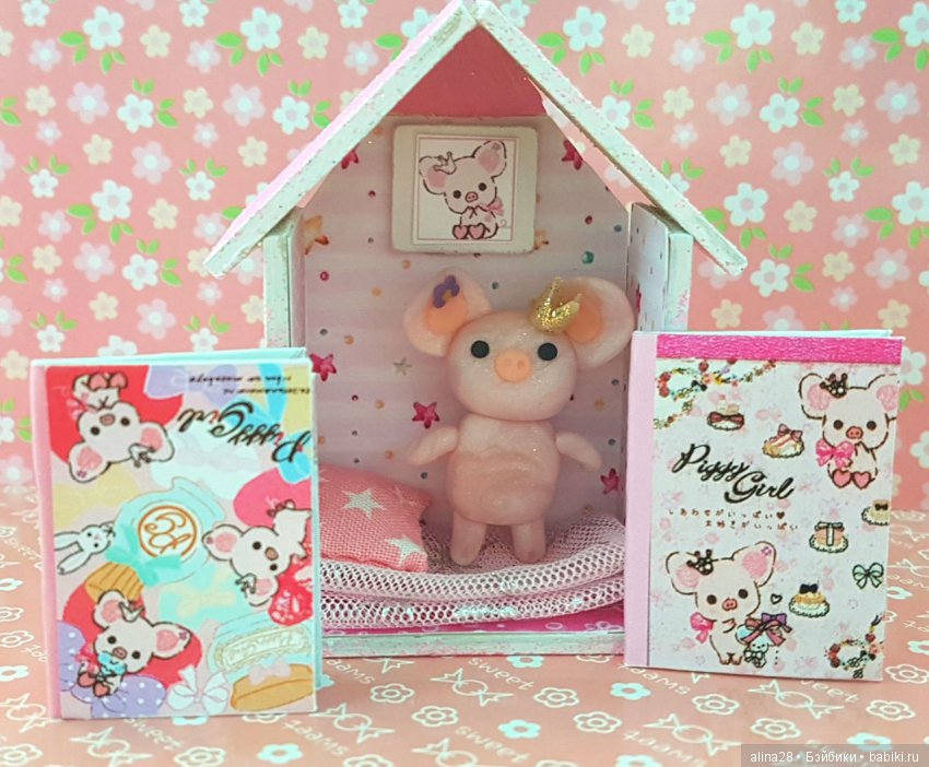 Мои свинки из полимерной глины