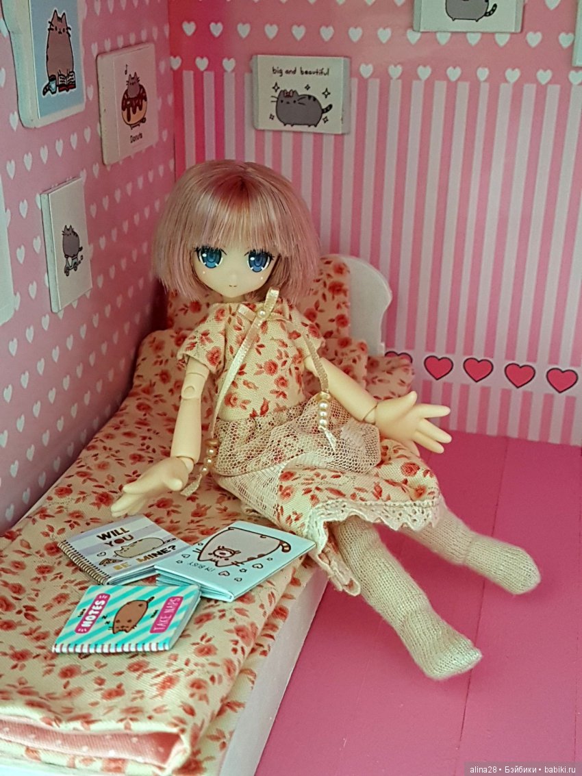 Кошка Пушин, Pusheen cat — Кукольная миниатюра своими руками: еда