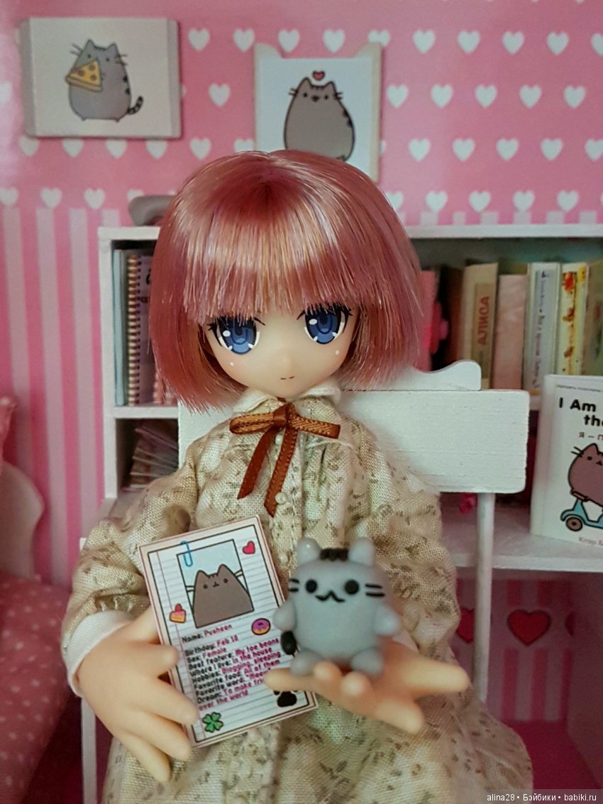 Кошка Пушин, Pusheen cat — Кукольная миниатюра своими руками: еда