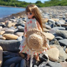 Соломенная шляпка для Юми