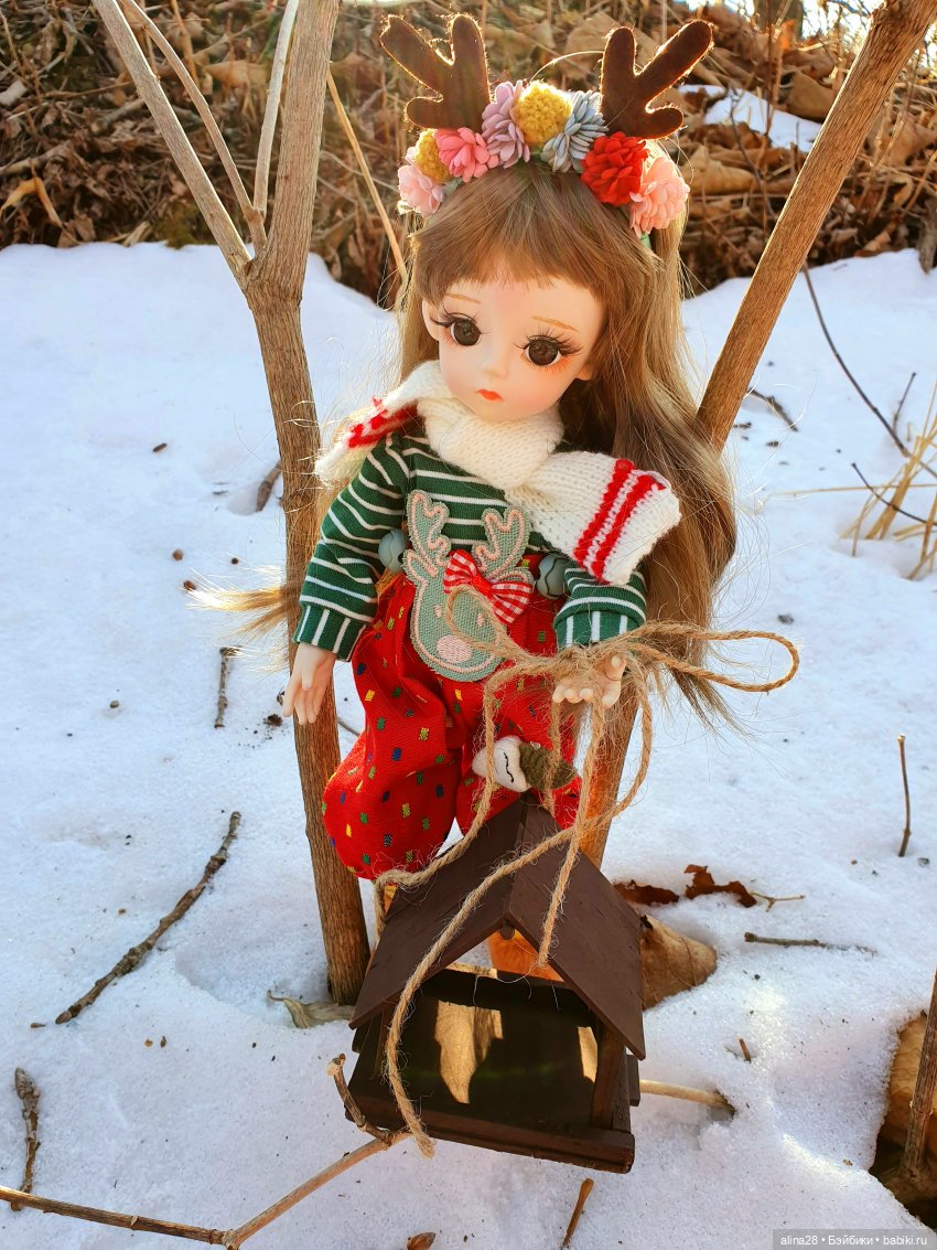 Как Мизуки Рождественским эльфом работала (фото 10)