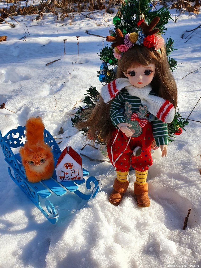 Как Мизуки Рождественским эльфом работала (фото 9)